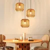 ZMH Lampe à suspendre Boho Lampe à suspendre en rotin Voir les images du produit 1