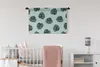 MuchoWow® Wandteppich Wandbehang Sommer - Laub - Blau 90x60 Produktbild-Vorschau 2