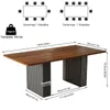 Esstisch, Esszimmertisch 160 x 80 cm für 6–10 Personen, Produktbild-Vorschau 6