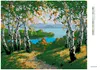 Diamondi - Diamond painting - HERBSTLICHE WALDLANDSCHAFT Produktbild-Vorschau 3