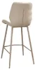 Bronx71 Barhocker Jena taupe recycelter Stoff 69 cm Produktbild-Vorschau 9