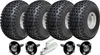 22x11.00-8 Twin Axle Knobby ATV Quad Trailer Kit Tow Hitch Náhľad obrázku produktu 1