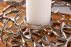 Eleganter Kerzenhalter ABSTRACT 38cm silber Kranz aus Ästen Produktbild-Vorschau 3