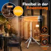 TRESKO Infrarood warmtestraler, 2500 W, met Productafbeelding-voorbeeld 8