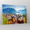 Bilder auf glas - Berge See Wasser - 70x50cm - Glasbilder - Produktbild-Vorschau 4