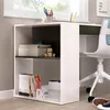 Dmora Scrivania Arianella 50x115x74h cm Bianco, Modulabile Anteprima dell’immagine prodotto 5