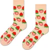 2 Paar Damensocken in Erdbeere 36-40, ein Set Bunte Süße Produktbild-Vorschau 3
