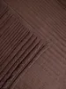 HOMLA Narzuta RAMONA miękka brązowa z lamówką 200x220 cm Podgląd zdjęcia produktu 2