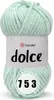 YarnArt Dolce Chenille Garn, 100% Polyester, hellgrün Produktbild-Vorschau 1