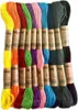 Stickgarn, Garn, Farbmix, 8 m, 10 Stück. Produktbild-Vorschau 6