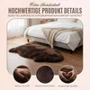 Echtes Lammfell 110cm Schaffell 100 % Naturfell – Produktbild-Vorschau 6