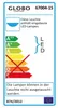 An energy efficiency label for a light fixture. Produktbild-Vorschau