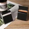 KS Zigarettenetui Kunstleder Metall 20er Kapazität Produktbild-Vorschau 4