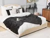 BELIANI Kuscheldecke Schwarz Polyester Stoff 130 x 180 cm Produktbild-Vorschau 2