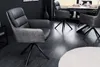 riess-ambiente Drehbarer Design Stuhl BIG GEORGE schwarz Produktbild-Vorschau 6