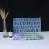 Stampo in silicone per lettere e numeri, 36 x 19,4 x 1 cm Anteprima dell’immagine prodotto 6