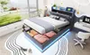 Bed met gestoffeerde zijkanten, 90x200 cm, met Productafbeelding-voorbeeld 6