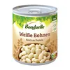 A can of Bonduelle white beans. Podgląd zdjęcia produktu