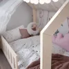 Łóżko Domek DUBI dziecięce 160x80 z materacem - kolor Podgląd zdjęcia produktu 5