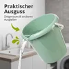 3er Set Putzeimer aus Kunststoff Plastikeimer Ausguss 5L Produktbild-Vorschau 3