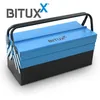 Bituxx Metall Werkzeugkiste Werkzeugkasten Tragbar mit Produktbild-Vorschau 3