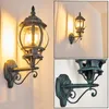 Meyen »Meyen« Außenwandlampe aufwärts in antikem Look Produktbild-Vorschau 1