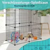 Jayseuw Enclos Parcs extérieurs Enclos DIY pour lapins Voir les images du produit 3