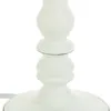 Atmosphera Tischlampe Classico - Holz - Weis - H 36 cm - Produktbild-Vorschau 3