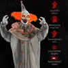 HOMCOM 183 cm Decorazione di Halloween: clown in piedi con Anteprima dell’immagine prodotto 7