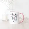 Hund Pferd Tasse Rosa Tierliebhaber Pferdeliebhaber Produktbild-Vorschau 4