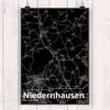 Mr. & Mrs. Panda Bild Niedernhausen DIN A4 - Geschenk, Produktbild-Vorschau 2