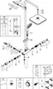 An exploded diagram of a shower system with numbered parts. Anteprima dell’immagine prodotto
