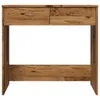 vidaXL Scrivania in legno vecchio 80x40x75 cm Materiale a Anteprima dell’immagine prodotto 5