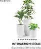 Fox & Fern Pot de fleurs avec bouchon, grand pot de fleurs Voir les images du produit 6