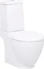 vidaXL WC Ceramiczna toaleta łazienkowa Okrągły pionowy Podgląd zdjęcia produktu 9