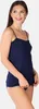 Bellivalini Damen Unterhemd aus Viskose BLV50-218 (Blau, XS Produktbild-Vorschau 2