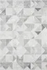 Teppich Wohnzimmer Kurzflor - Grau - 200x290 cm - Klassisch Produktbild-Vorschau 2