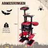 COSTWAY Albero per gatti a 6 livelli (178 cm) con design Anteprima dell’immagine prodotto 3