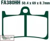 Pastiglie freno racing EBC GPFAX 380HH mescola sinterizzata Anteprima dell’immagine prodotto 2