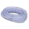 A coil of transparent tubing secured with green ties, against a white background. Produktbild-Vorschau