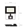 Spectrum LED LUX3 Fluter schwarz 20W Strahler 2000lm IP44 Produktbild-Vorschau 11