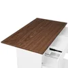 Kücheninsel aus MDF 145x55/85x90cm ausziehbare Produktbild-Vorschau 5