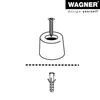 WAGNER Boden-/Wandtürstopper VULKANO MEDIUM - Ø 35 x 35 mm, Produktbild-Vorschau 4