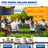 KESSER® Buffettisch Tisch klappbar Kunststoff 183x76 cm Produktbild-Vorschau 3