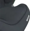 A close-up view of a dark gray car seat with the brand name visible. Produktbild-Vorschau