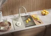 PRIMAGRAN Granitspüle Beige 78x50cm, Spülbecken 1 Becken + Produktbild-Vorschau 2
