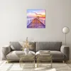 Bilder auf glas - Sonnenuntergang Wasser Brücke Horizont - Produktbild-Vorschau 7