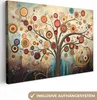 Leinwand Bilder 120x80 cm - Lebensbaum Abstrakt, moderne Produktbild-Vorschau 1