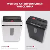 Olympia 2719 Olympia Aktenvernichter PS 16 Pro schwarz Anteprima dell’immagine prodotto 8