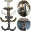 LS-LebenStil Doppel Regalhaken Messing Vintage Schrankhaken Produktbild-Vorschau 1